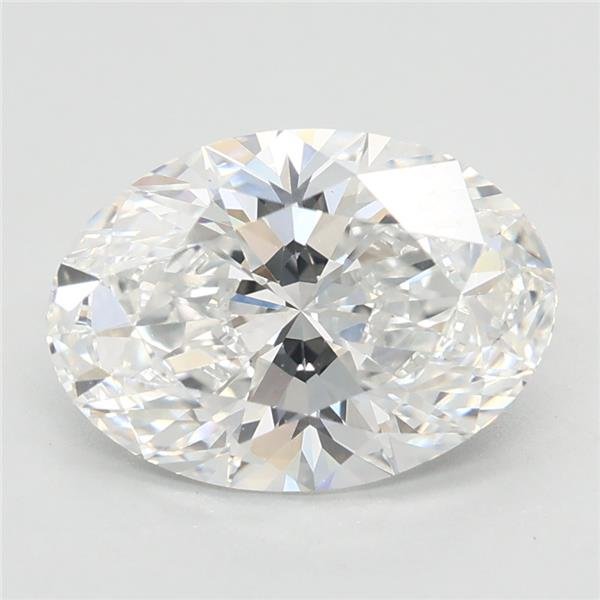 2.06ct E VVS2 Rare Carat Ideal Cut Oval Lab Grown Diamond