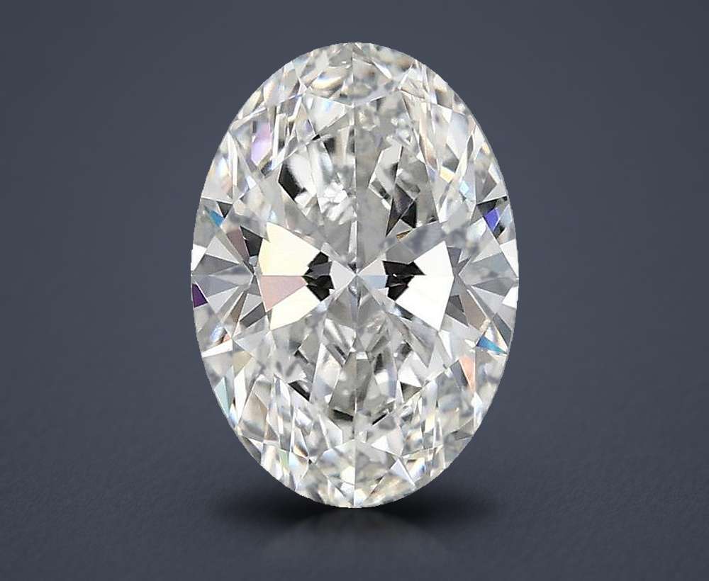 1.47 Carat Oval Lab Diamond