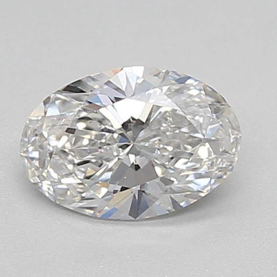 0.66ct F VS1 Rare Carat Ideal Cut Oval Lab Grown Diamond