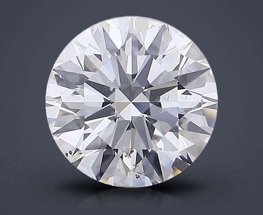 2.50 Carat Round Natural Diamond