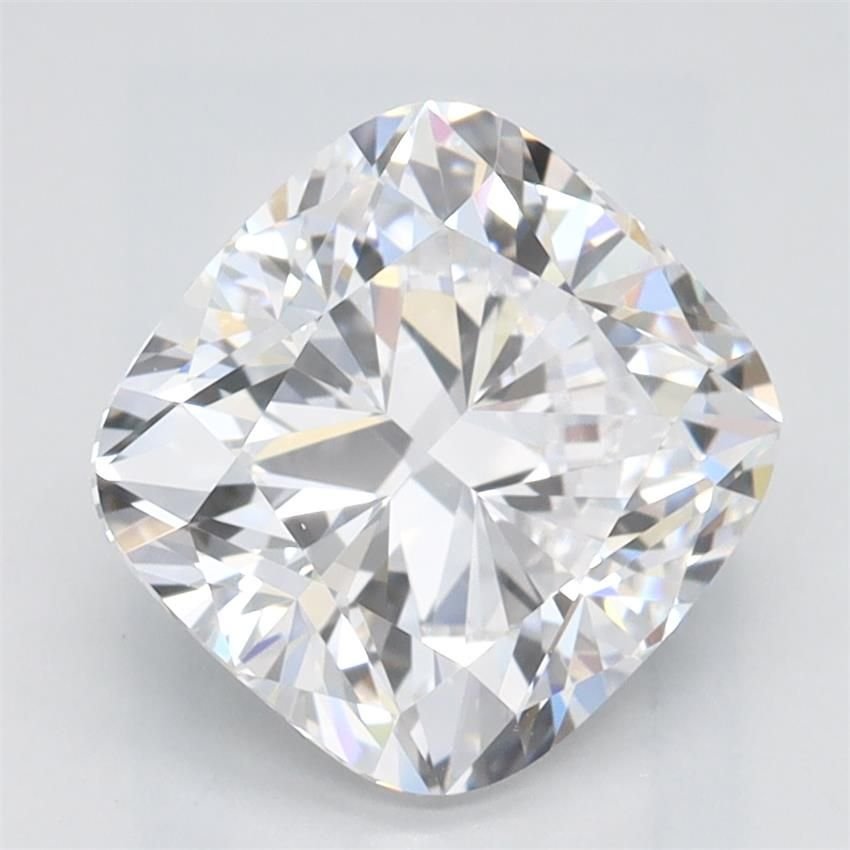 2.13ct D VVS1 Rare Carat Ideal Cut Cushion Lab Grown Diamond