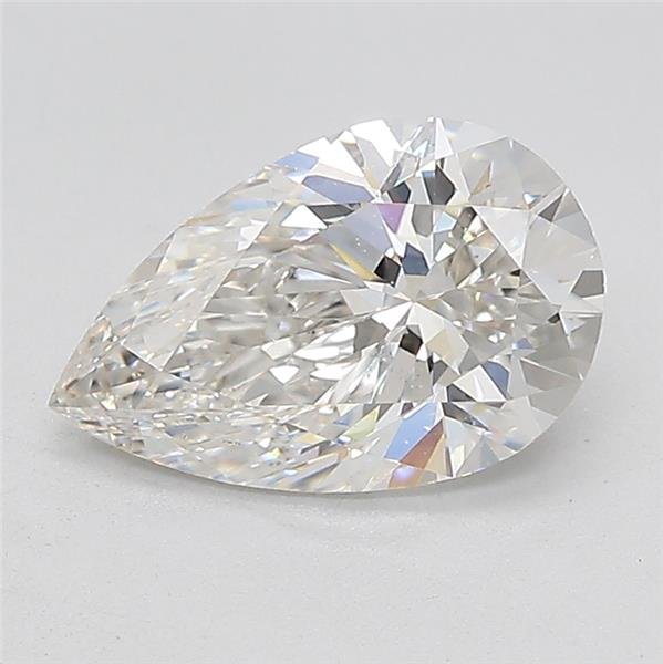 1.61ct G VS1 Rare Carat Ideal Cut Pear Lab Grown Diamond