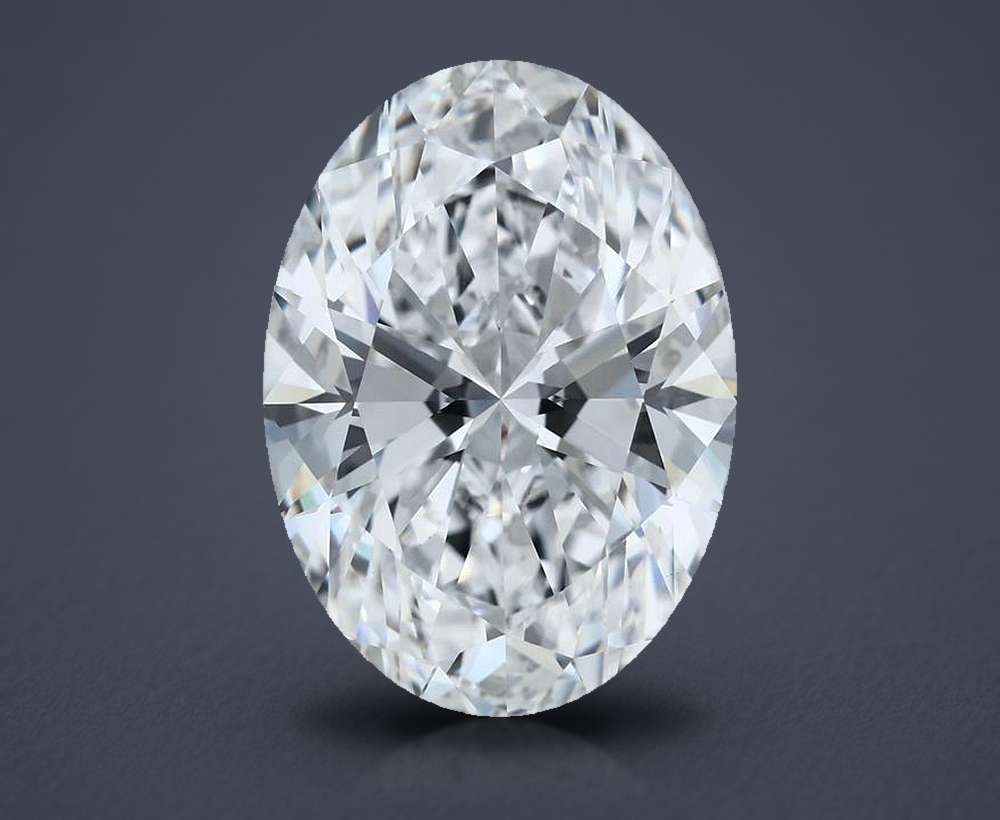 13.27 Carat Oval Lab Diamond