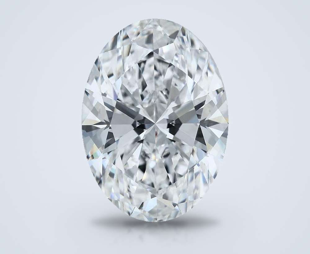 13.27 Carat Oval Lab Diamond