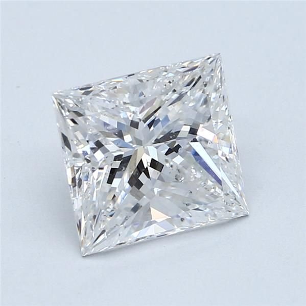 3.00ct E SI2 Excellent Cut Princess Diamond