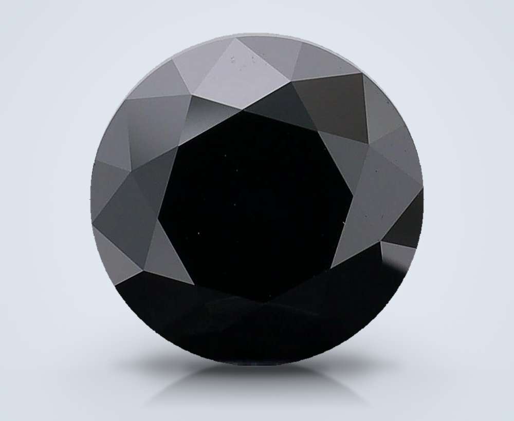 1.50 Ct. Fancy Black Round Lab Diamond
