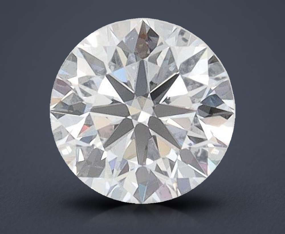 0.77 Carat Round Lab Diamond