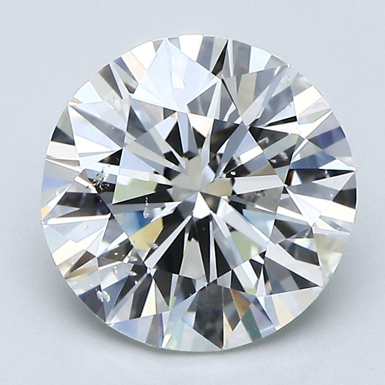 3.01ct G SI2 Excellent Cut Round Diamond