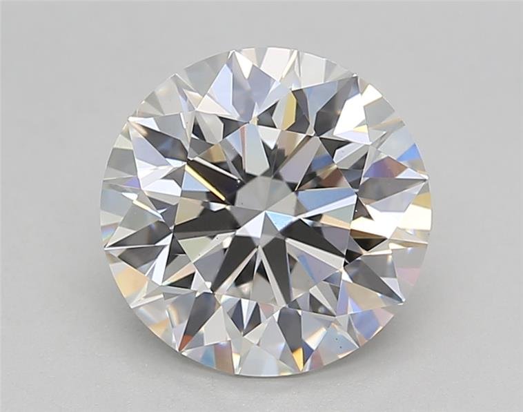 2.76ct G VS1 Excellent Cut Round Lab Grown Diamond