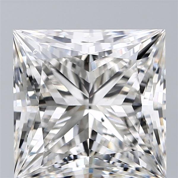 6.75ct G VS2 Rare Carat Ideal Cut Princess Lab Grown Diamond