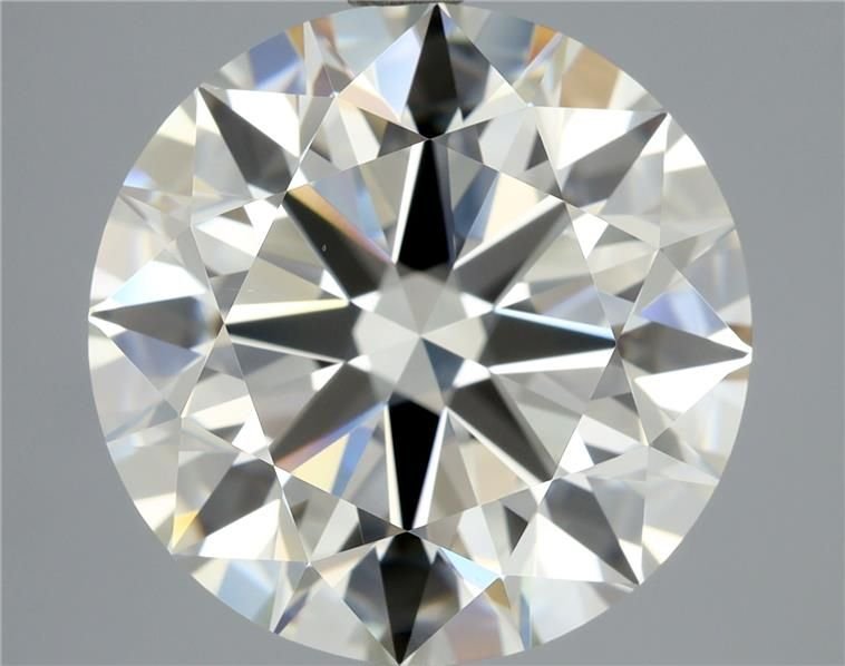 5.01ct K VS1 Rare Carat Ideal Cut Round Diamond