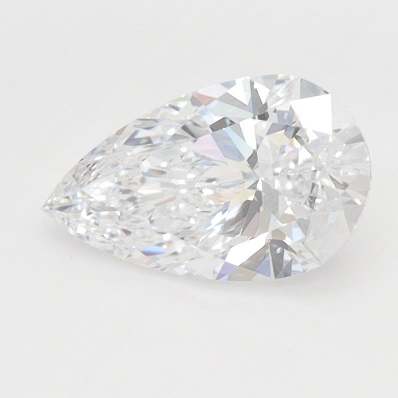 1.08ct D VVS1 Rare Carat Ideal Cut Pear Lab Grown Diamond