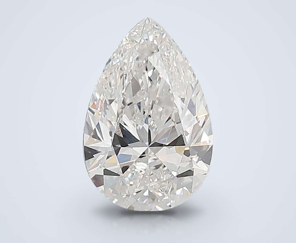 8.05 Carat Pear Lab Diamond