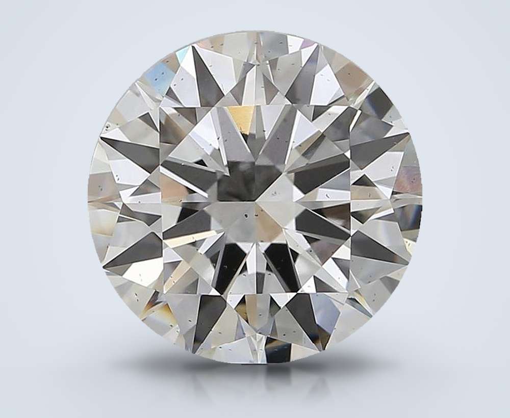 4.06 Carat Round Lab Diamond