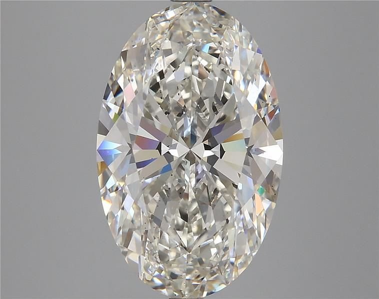 6.02ct H VS2 Rare Carat Ideal Cut Oval Lab Grown Diamond