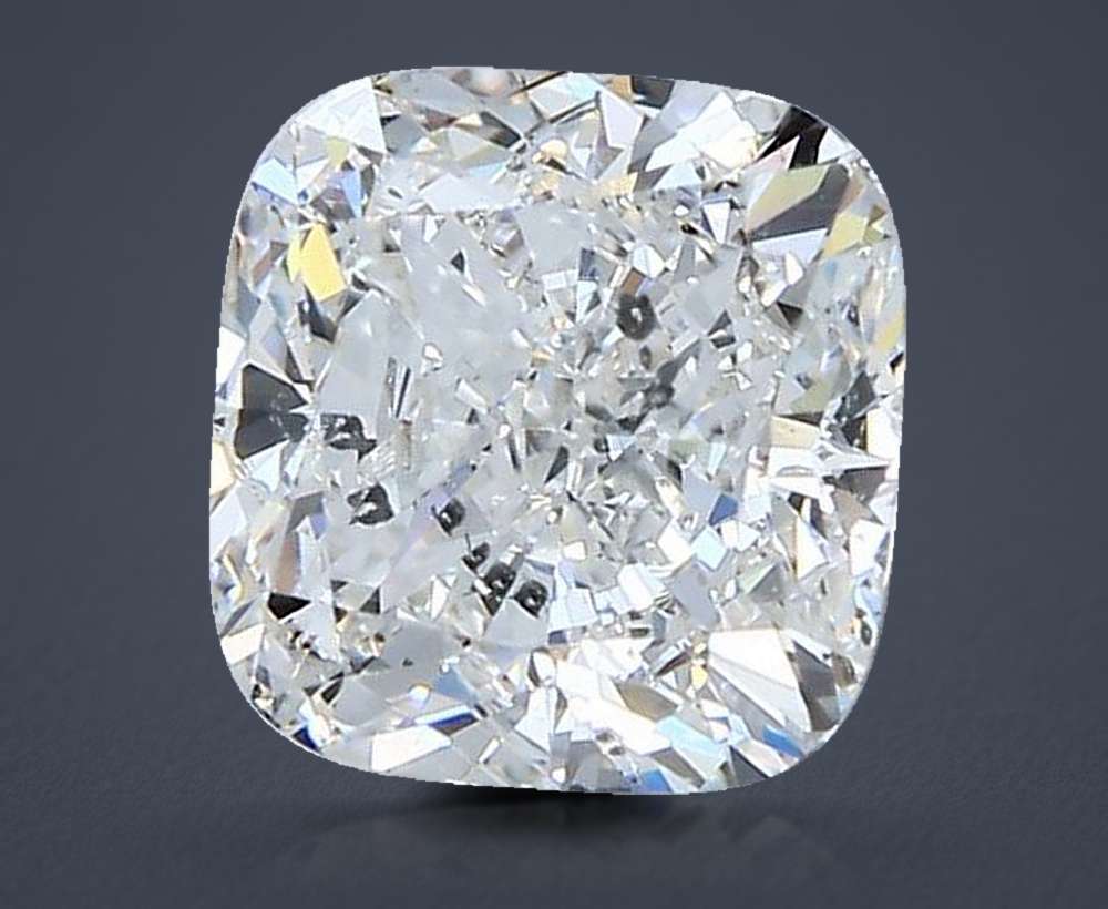 2.40 Carat Cushion Natural Diamond