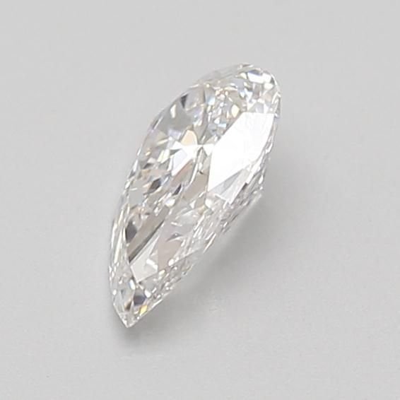 0.68ct D VS2 Rare Carat Ideal Cut Pear Lab Grown Diamond