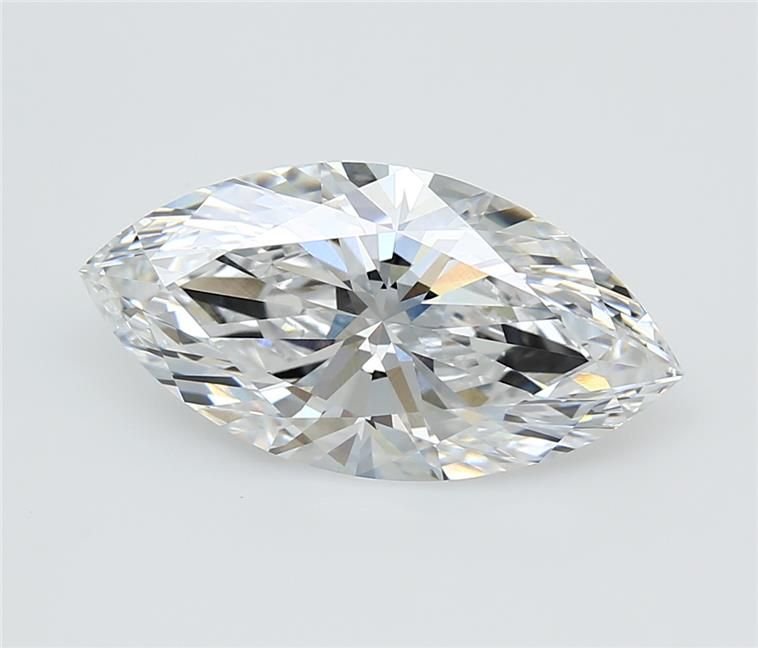 5.04ct D VVS2 Rare Carat Ideal Cut Marquise Lab Grown Diamond