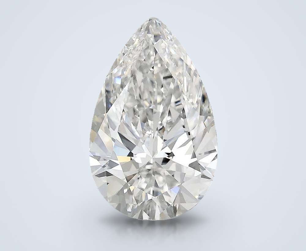 3.00 Carat Pear Lab Diamond