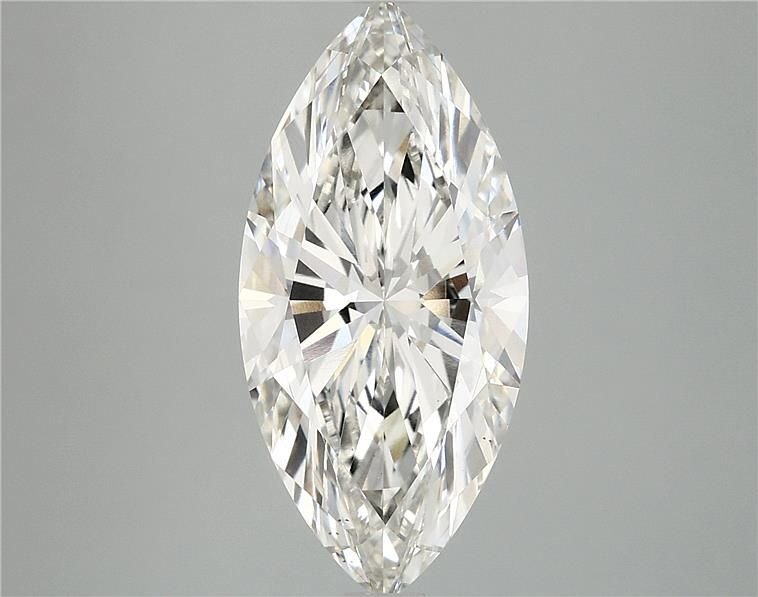 4.08ct H VS1 Rare Carat Ideal Cut Marquise Lab Grown Diamond