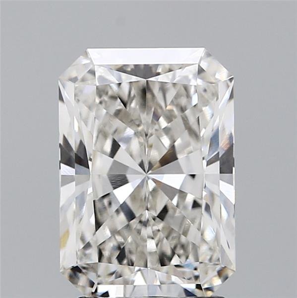 2.71ct H VS1 Rare Carat Ideal Cut Radiant Lab Grown Diamond