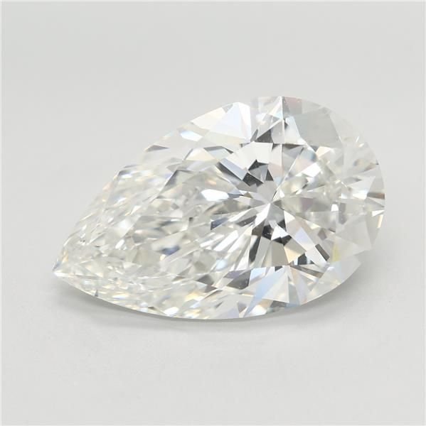 5.02 Carat Pear Lab Diamond