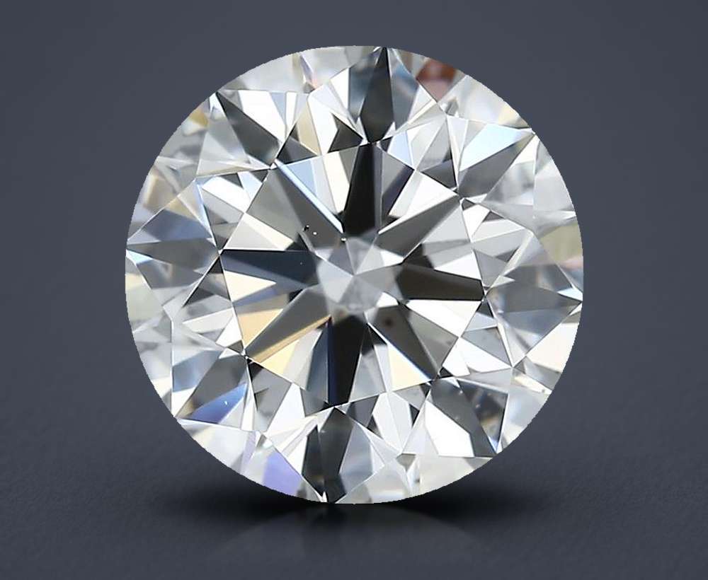 1.62 Carat Round Natural Diamond