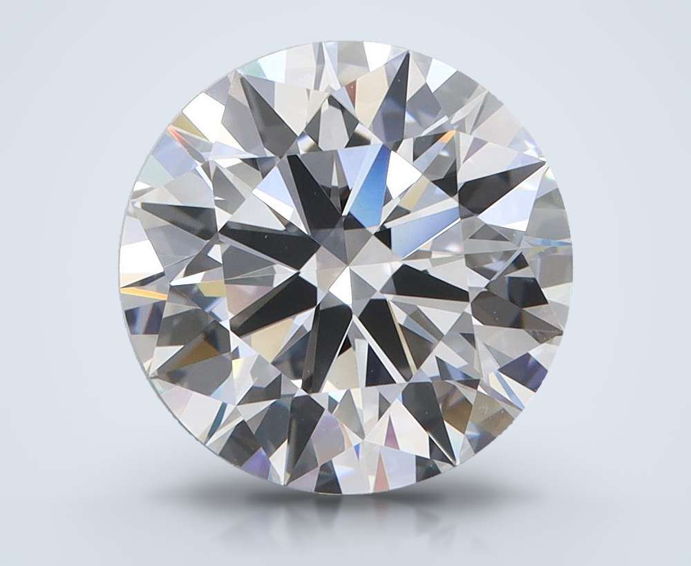 3.92 Carat Round Lab Diamond