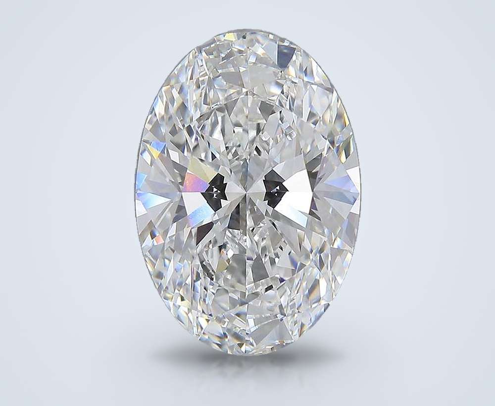7.95 Carat Oval Lab Diamond