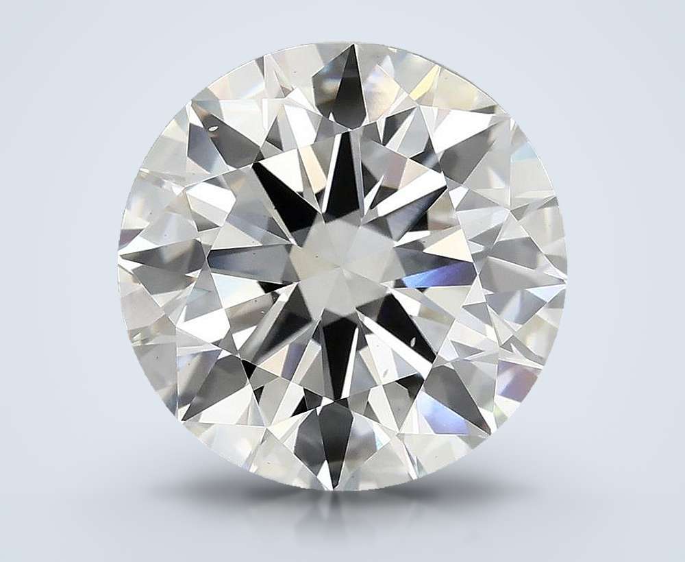 5.96 Carat Round Lab Diamond