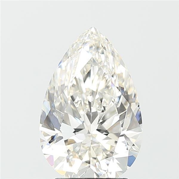 3.10ct G VVS2 Rare Carat Ideal Cut Pear Lab Grown Diamond