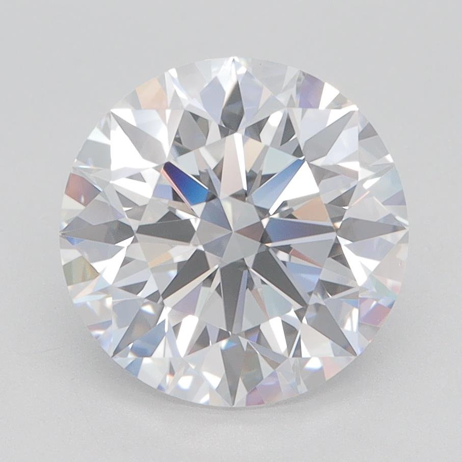 2.83ct D VVS2 Rare Carat Ideal Cut Round Lab Grown Diamond