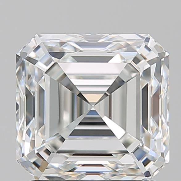 2.02ct H VS2 Very Good Cut Asscher Diamond