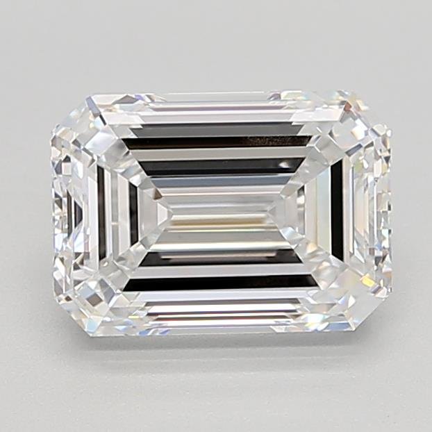 2.03ct E VS2 Excellent Cut Emerald Lab Grown Diamond