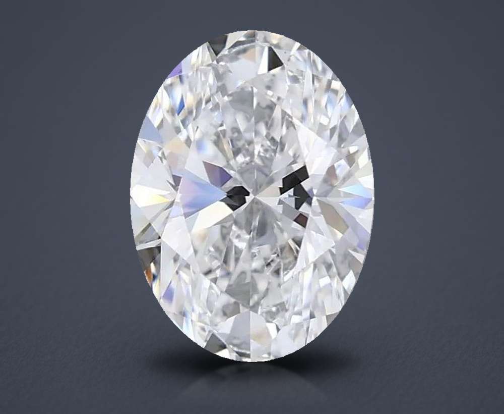 1.60 Carat Oval Lab Diamond
