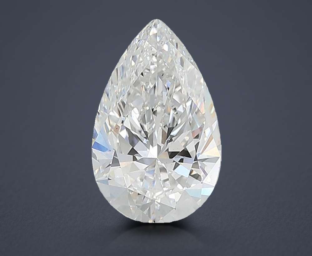 1.53 Carat Pear Lab Diamond