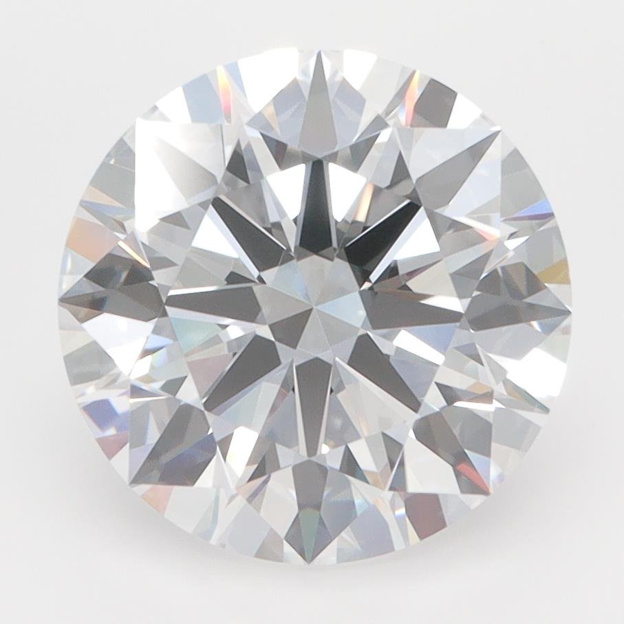 4.04ct D VVS1 Rare Carat Ideal Cut Round Lab Grown Diamond