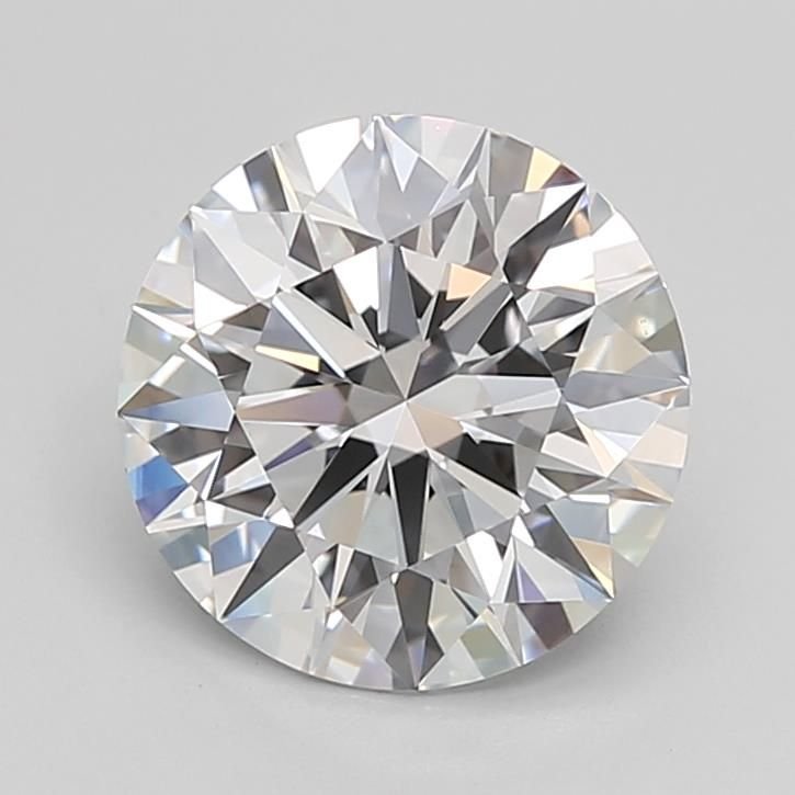 3.03ct E VVS2 Rare Carat Ideal Cut Round Lab Grown Diamond