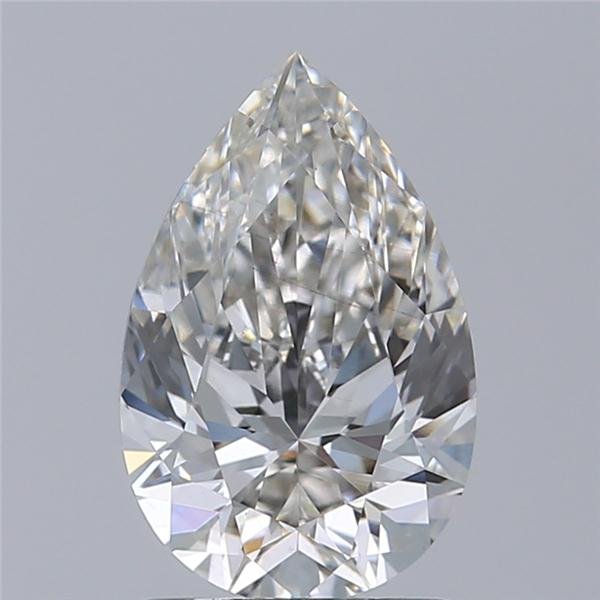 1.32ct H VS2 Rare Carat Ideal Cut Pear Lab Grown Diamond