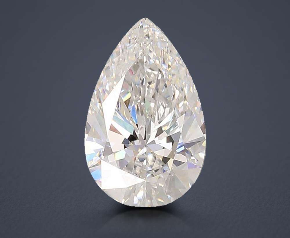 2.06 Carat Pear Lab Diamond
