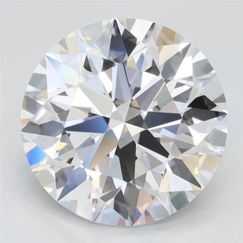 3.41ct D IF Rare Carat Ideal Cut Round Lab Grown Diamond