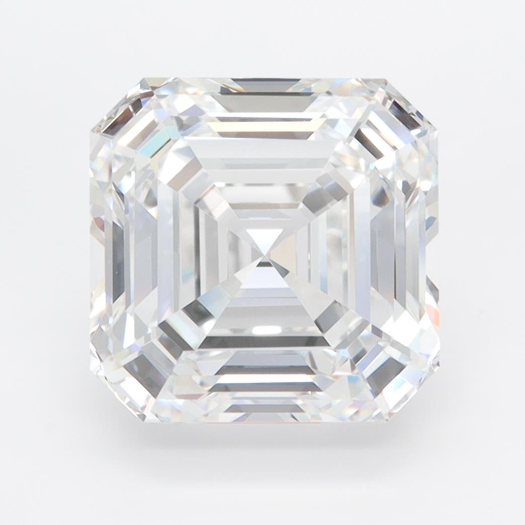 5.05ct E VVS2 Rare Carat Ideal Cut Asscher Lab Grown Diamond
