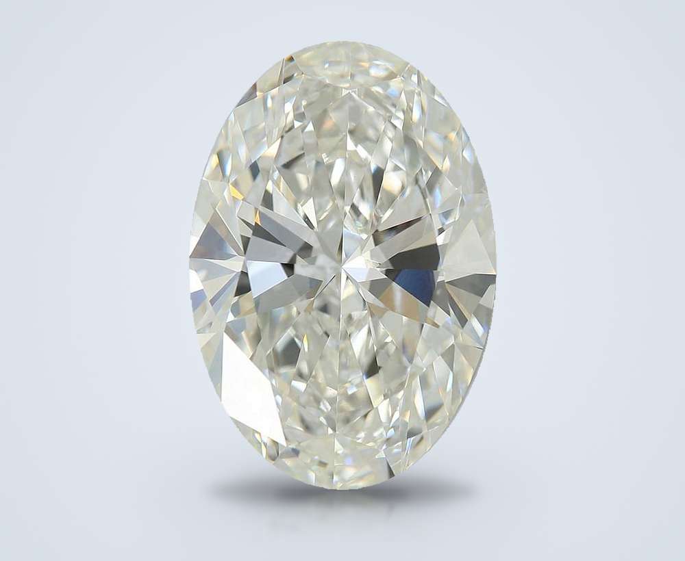 6.59 Carat Oval Lab Diamond