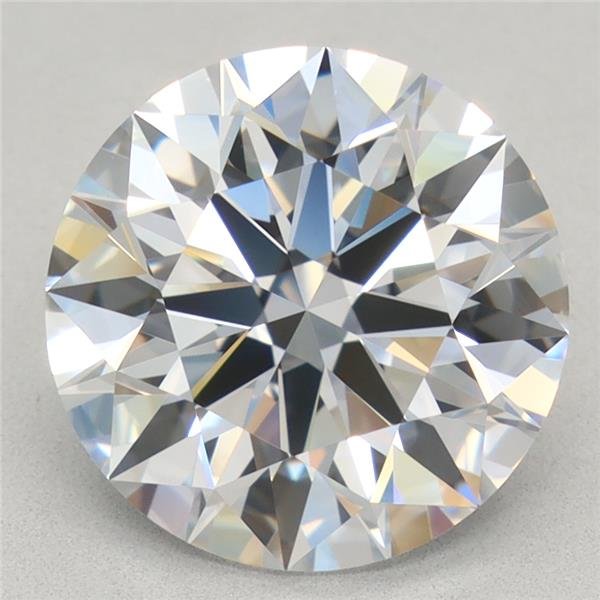 3.21ct F VVS1 Rare Carat Ideal Cut Round Lab Grown Diamond