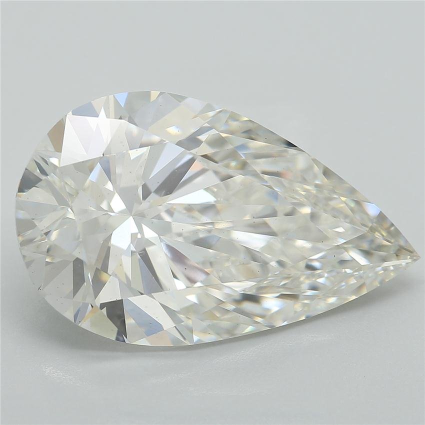 5.22ct G VS2 Rare Carat Ideal Cut Pear Lab Grown Diamond