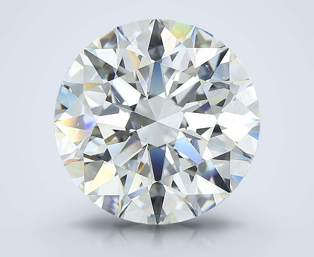7.02 Carat Round Natural Diamond