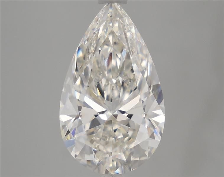 4.08 Carat Pear Lab Diamond