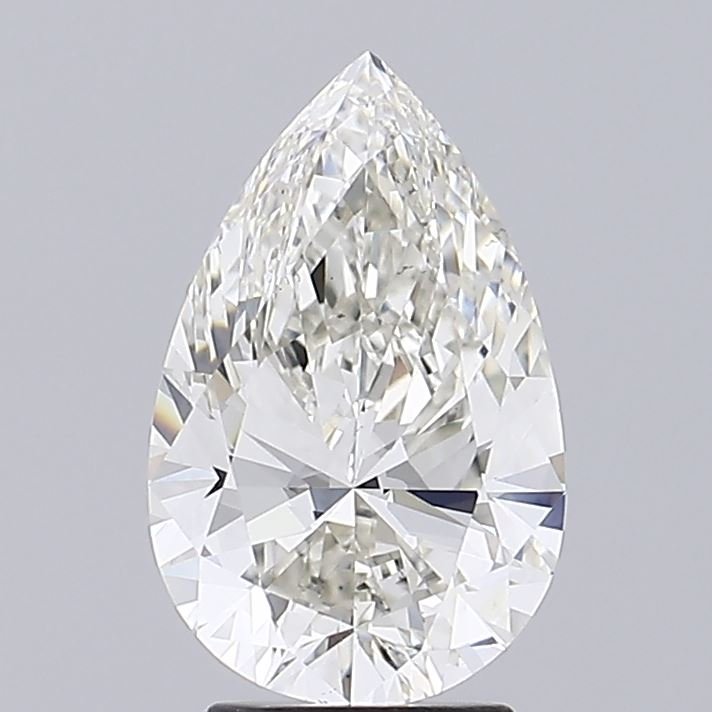 3.01ct I VS2 Rare Carat Ideal Cut Pear Lab Grown Diamond