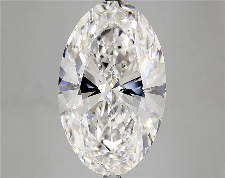 10.51ct F VVS2 Rare Carat Ideal Cut Oval Lab Grown Diamond