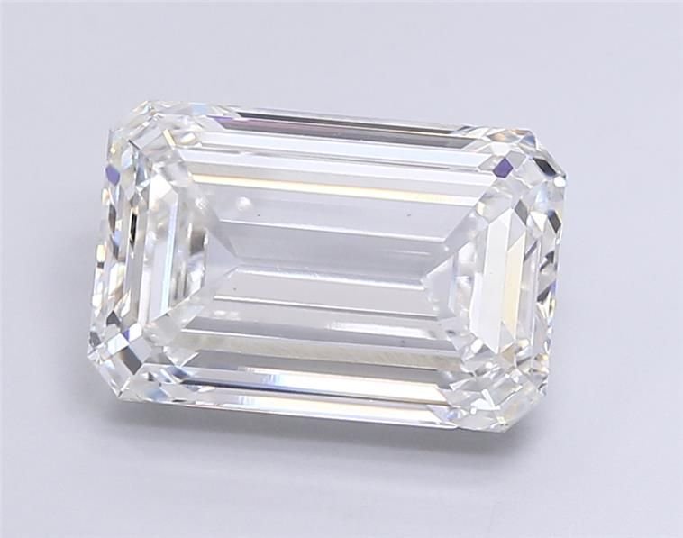 10.04ct F VS1 Rare Carat Ideal Cut Emerald Lab Grown Diamond